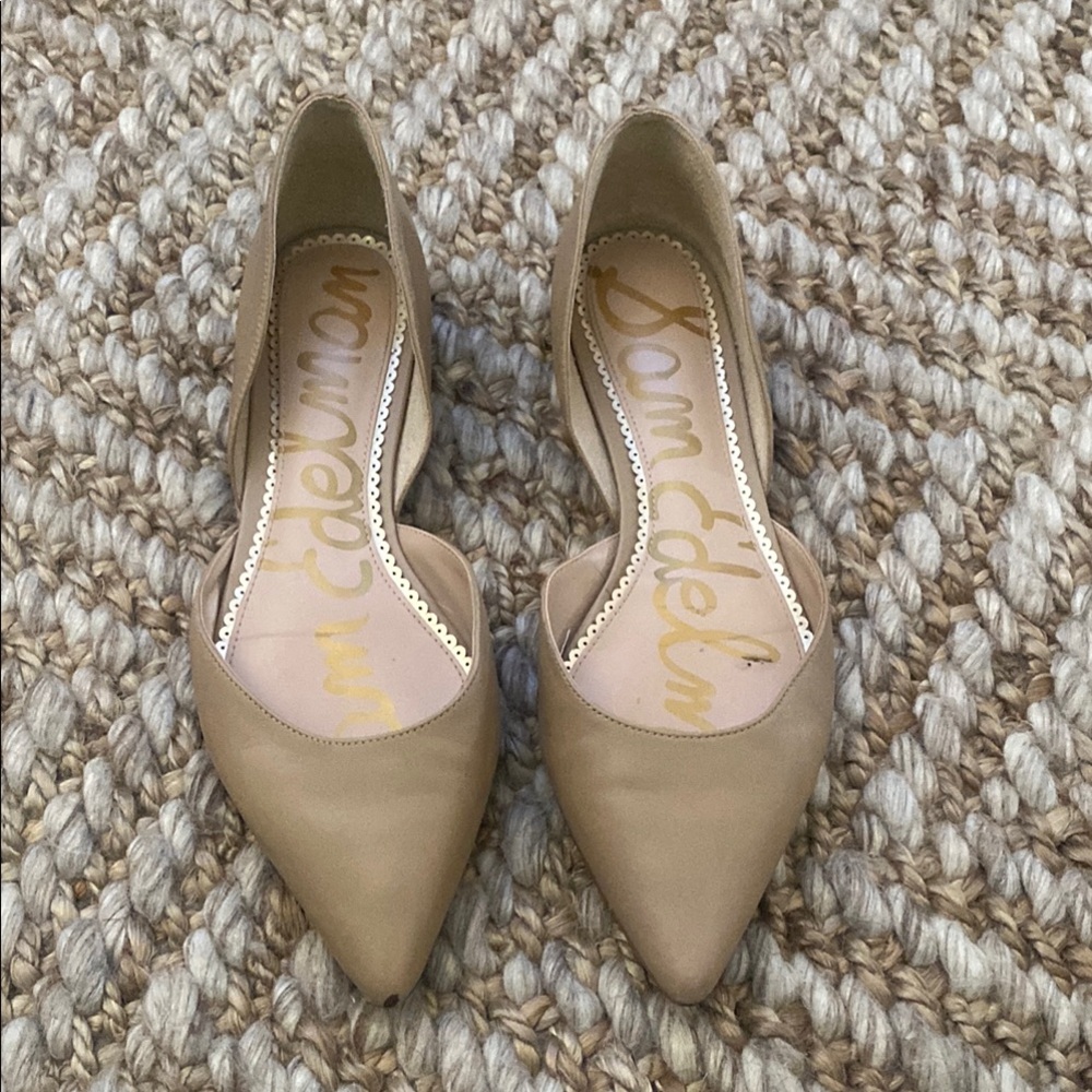 Sam Edelman Women's Tan Flats